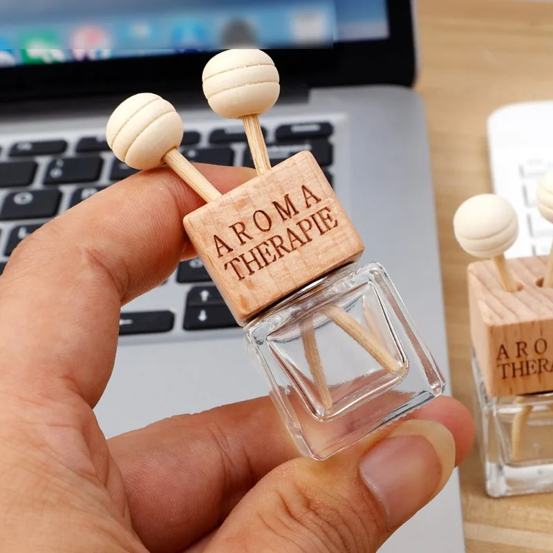 8ml 차량용 에어벤트 향수병 자동차 방향제 병 에어벤트 배출구 향수 클립 디퓨저 병 자동차 인테리어 액세서리 썸네일 4