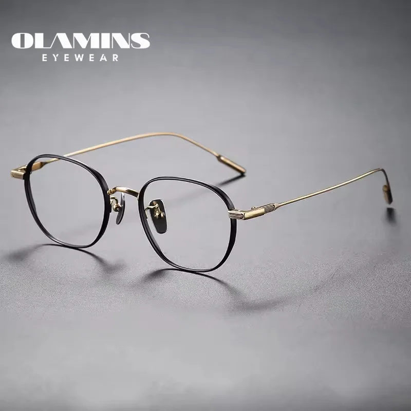 OLAMINS​ Trendy Newest Computer Glasses Eyewear Vintage Eyeglasses Frames 80801