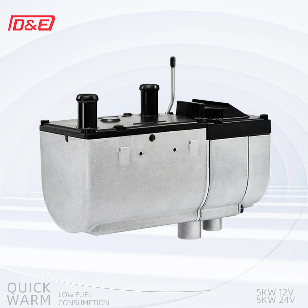 Calentador de agua diésel líquido para cabina de camión, 5KW, 12v, 24v, con ventilador para camión, Tractor, autobús, RV, caravana, furgoneta y otros vehículos