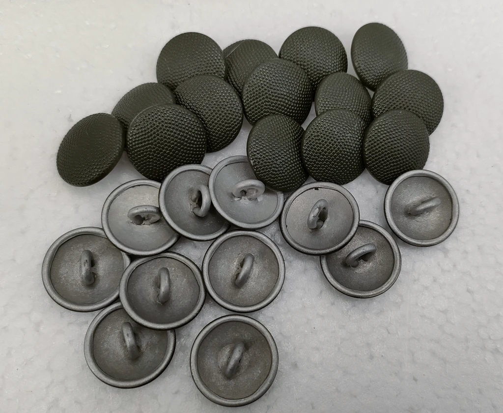 3 اللون الحرب العالمية الثانية WW2 الألمانية WH EM مجند رجل الجندي REPRO العسكرية موحدة أزرار حجم 19 مللي متر