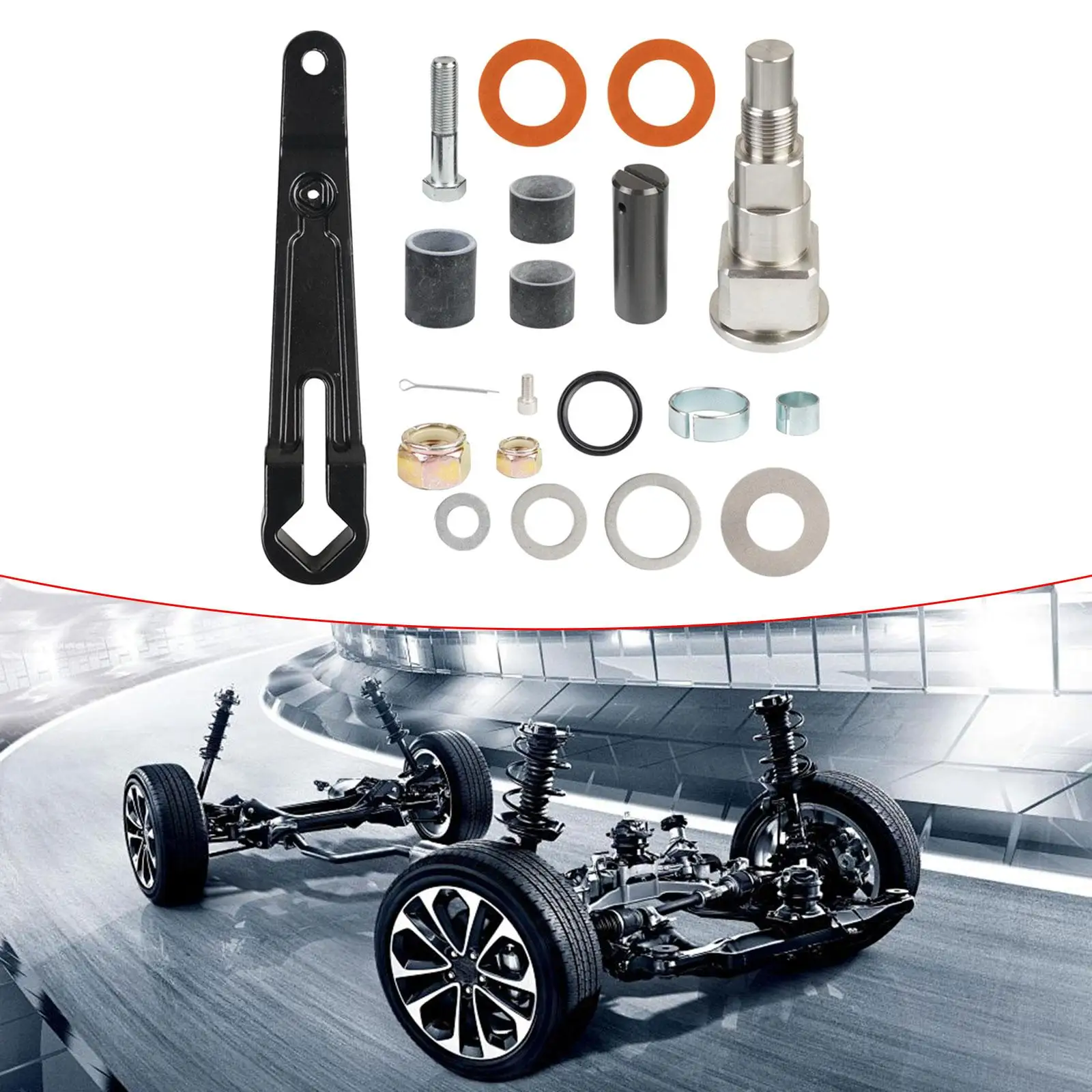 

Upper Gimbal Steering Arm Shaft Pin Kit Joint Kit 98230A1 Control Arms Replaces