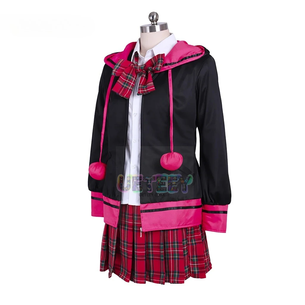 UETEEY COS لعبة صفر الهروب 999 Yotsuba أزياء تنكرية للنساء البالغات لوليتا زي الهالوين كرنفال ملابس #4