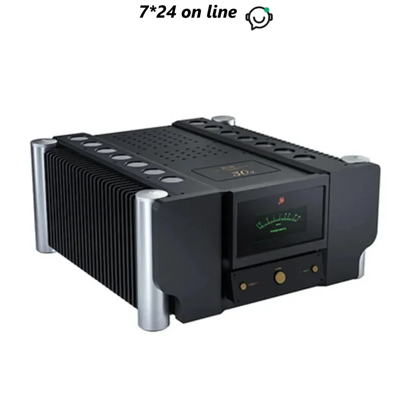 SY-04 Shengya PSM-300T 30TH Aniversário Versão Amplificador Híbrido de Pedra biliar Mono Amplificador Classe A e AB ECC88 Tubo 300W 8Ω