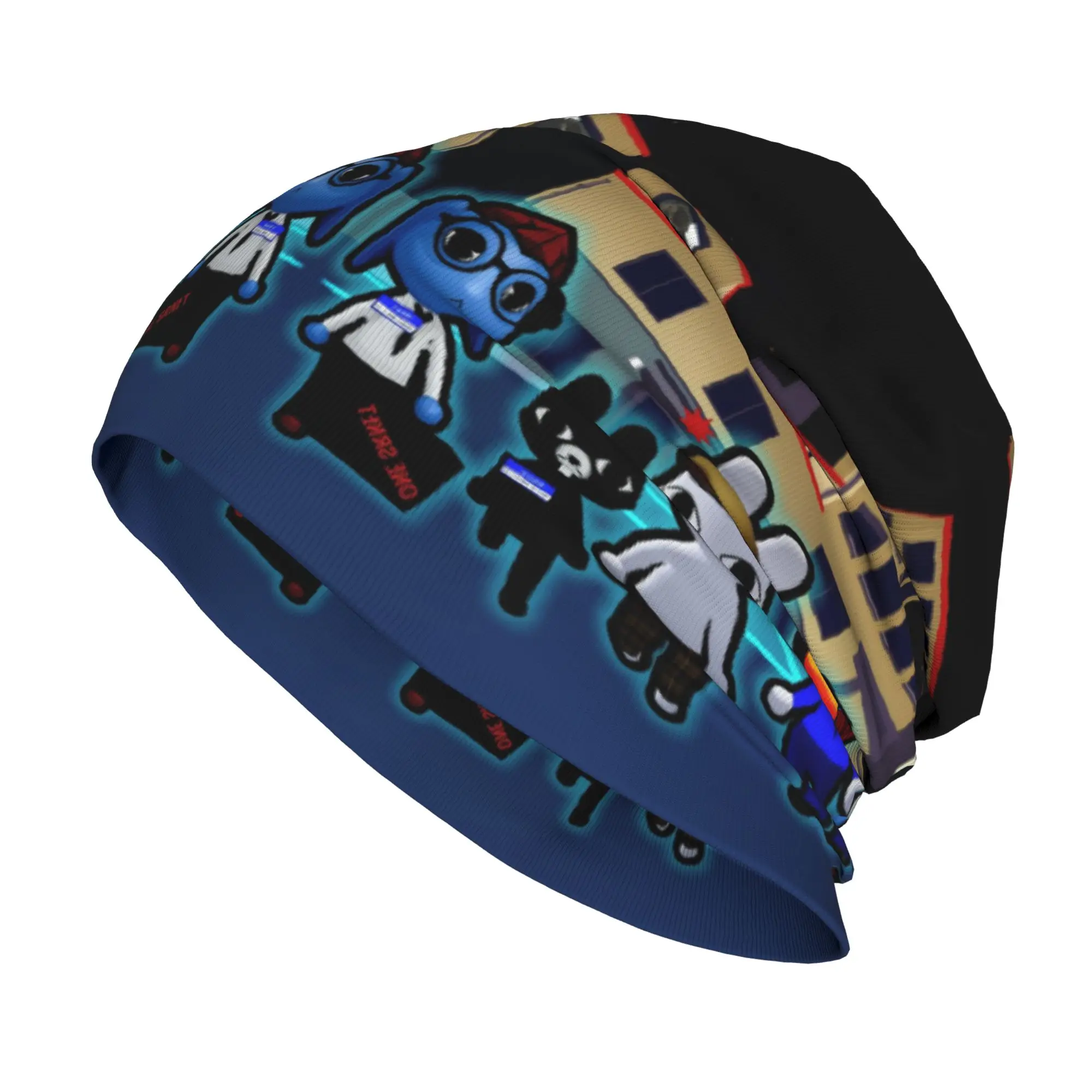 Animals Hospitals Anomaly Cat Dog Cap  Fashion Men Women Street Skullies Beanies Hats Summer Warm Head Wrap Bonnet Hat