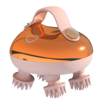 Electric Scalp Massager Rechargeable Head Massager Scalp Stress Relax Waterproof Handheld Hair Scalp Scratcher A Easy To Use