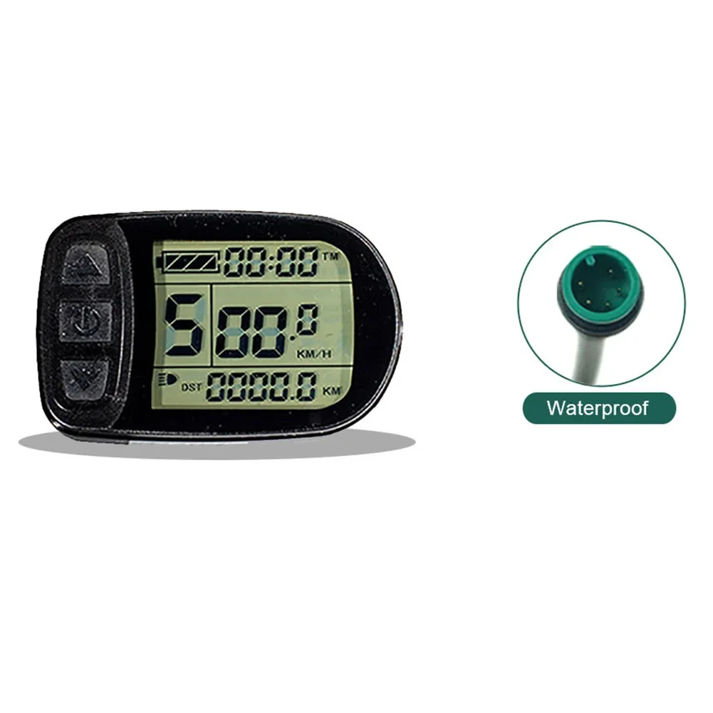 

Pedelec Display E-Bike Gear Setting KT-LCD5 Smart Power Speedometer 24V 36V 48V Computer High Quality Material