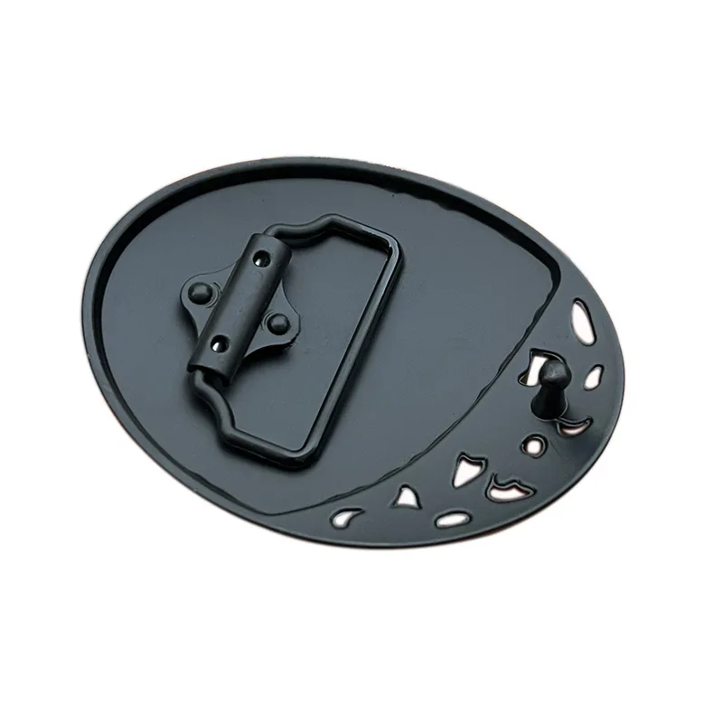 Fivela de cinto com cabeça de leão estilo ocidental