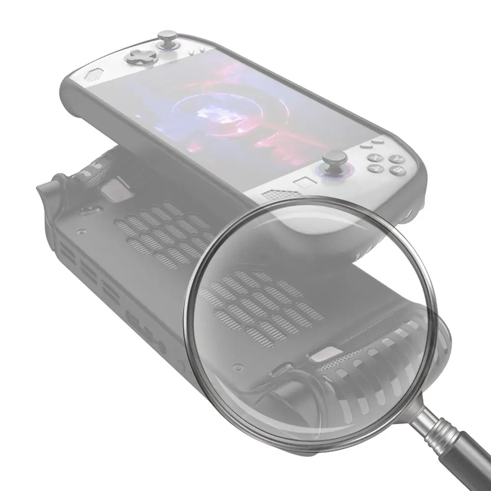 

Чехол из ТПУ для Lenovo Legion Go S, ударопрочный, полностью защитный, мягкий чехол из ТПУ, защитный чехол-рукав, аксессуары для игр