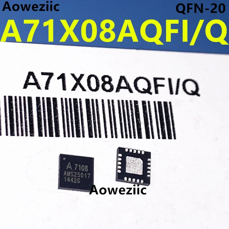 A71X08AQFI/Q QFN-20 silk screen A7108 wireless transceiver IC new and original