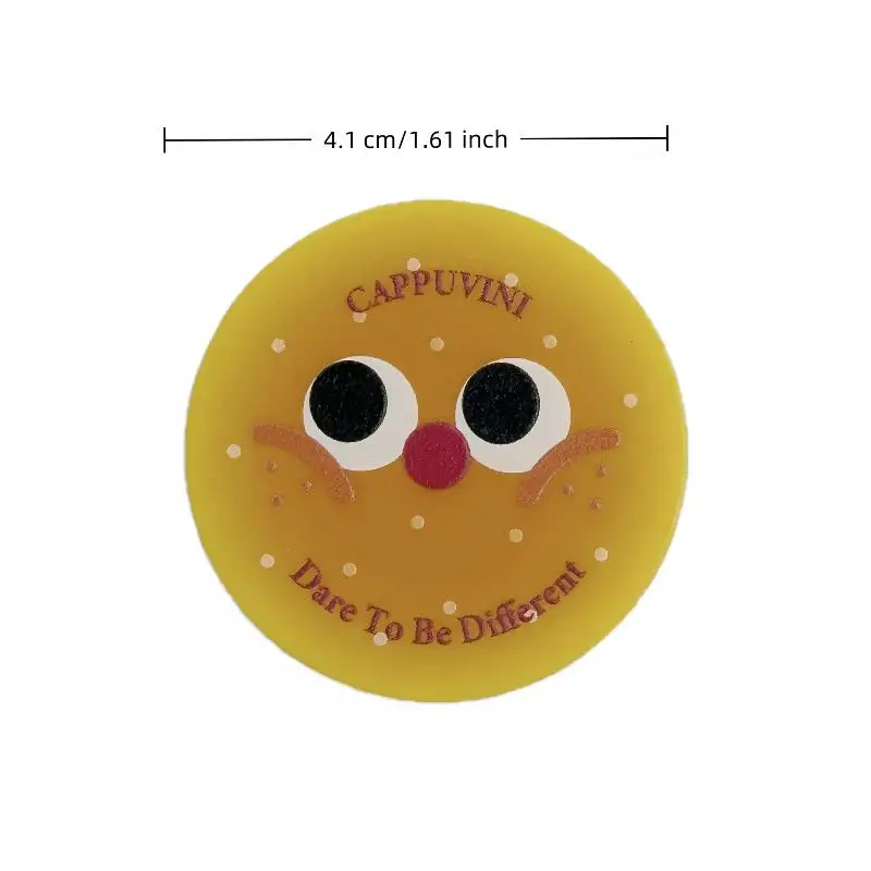Cappuvini Three Layer Velvet Lip Mousse Matte Butter Long-Lasting Non-Drying Cute Hamburger Design Compact And Portable