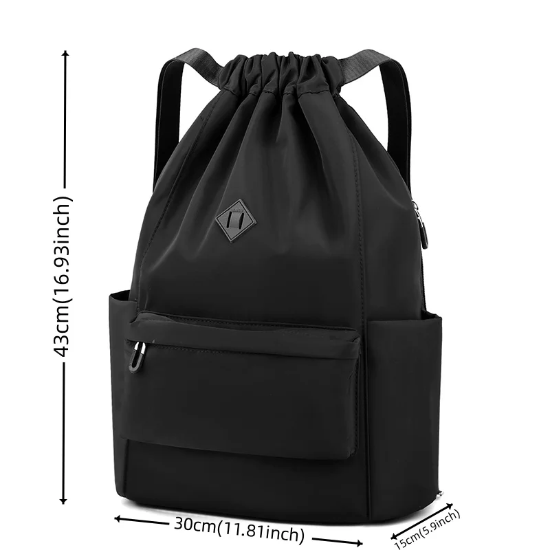 Women's Leisure Travel Rucksacks Designer High Quality Female Fashion Trend Fitness Bags Waterproof Nylon Ladies Light Knapsacks