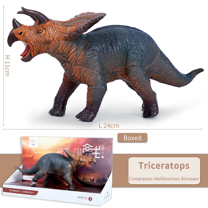 Figura giocattolo di dinosauro morbido verde Tyrannosaurus Rex per bambini - Dinosauro realistico con materiale sicuro e morbido - Educativo