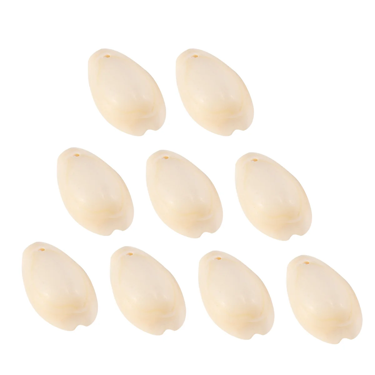 

50Pcs Sea Snail Pendant Natural Conch Shell Unique Smooth Finish DIY Necklace Earrings Hanging Decoration Yellow