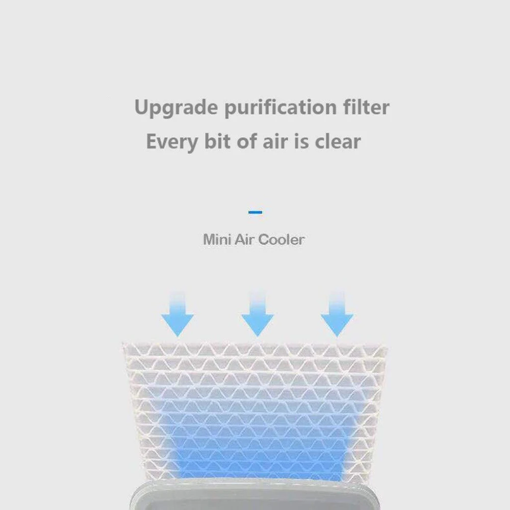 Máy Làm Mát Không Khí Di Động Điều Hòa Mini USB Không Khí Quạt Máy Phun Sương Tạo Độ Ẩm Làm Mát Bằng Nước Quạt Làm Lạnh Không Khí Cho Văn Phòng Phòng Ngủ 2023 mới