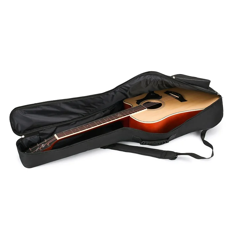 Jophy 36/41 Inch Double Shoulder Straps Guitar Oxford Fabric Acoustic Guitar Bag 5mm Case Waterproof Backpack Guitar Carry Case