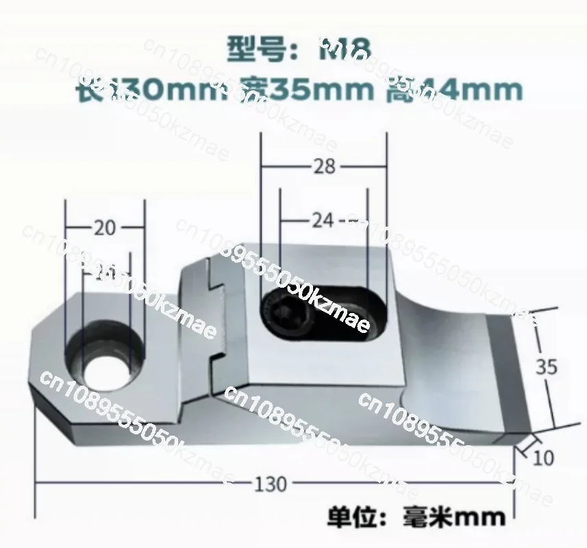 Heavy-duty, high-precision anti-deformation side-fixed multi-station clamp bench vise