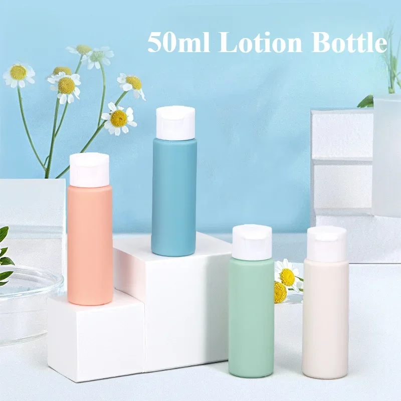 4pcs Travel Refillable Bottle Set Portable Silicone Squeezed Empty Soft Sub-bottling Tool Liquid Container Spray Lotion Bottle