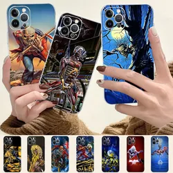 S-Skele-ton Rock-Band Phone Case For iPhone 14 11 12 13 Mini Pro XS Max Cover 6 7 8 Plus X XR SE 2020 Funda Shell