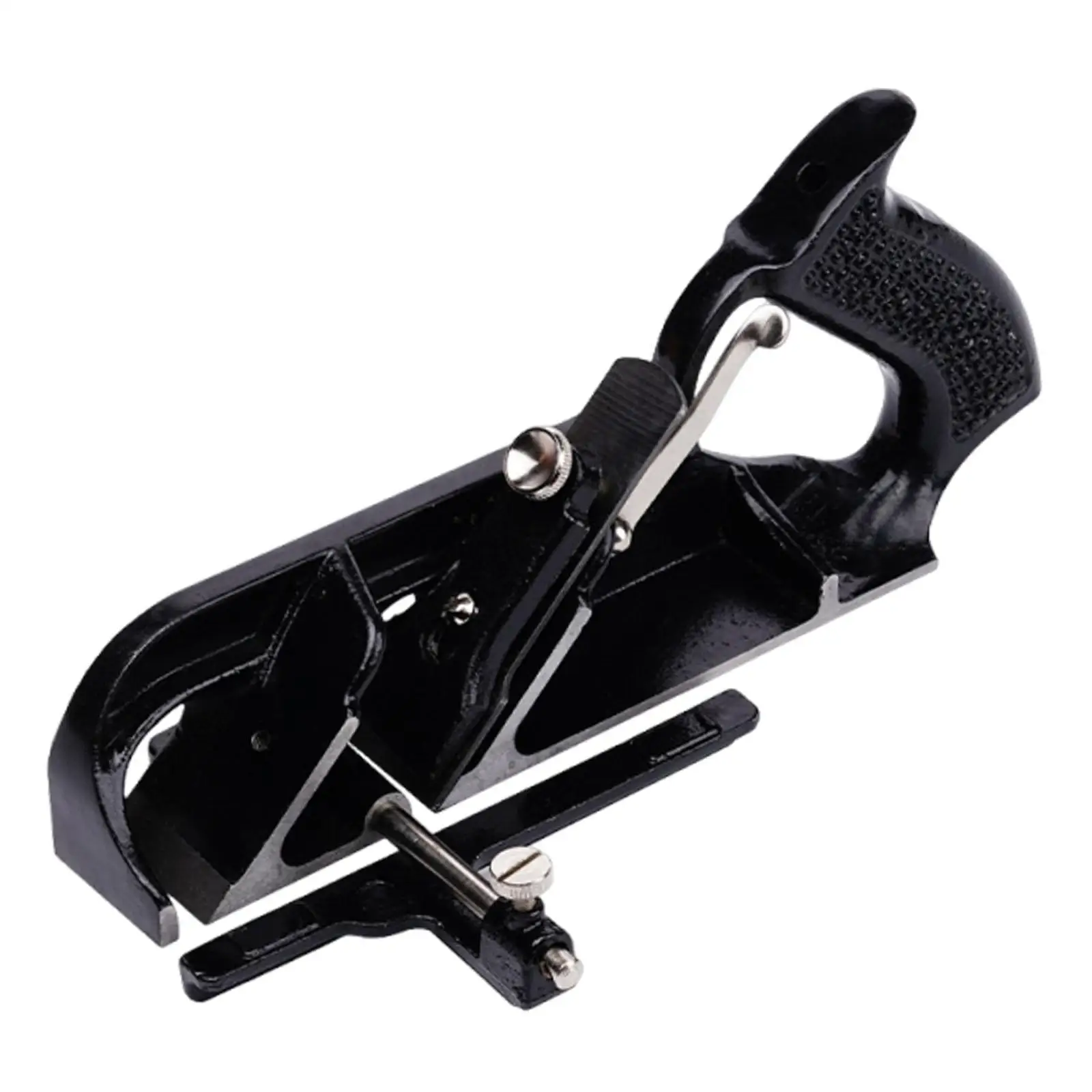 Woodworking Plane Cast Iron Manual Tool Flat Bottom Smoothing Block Planer for Wood Craft Projects