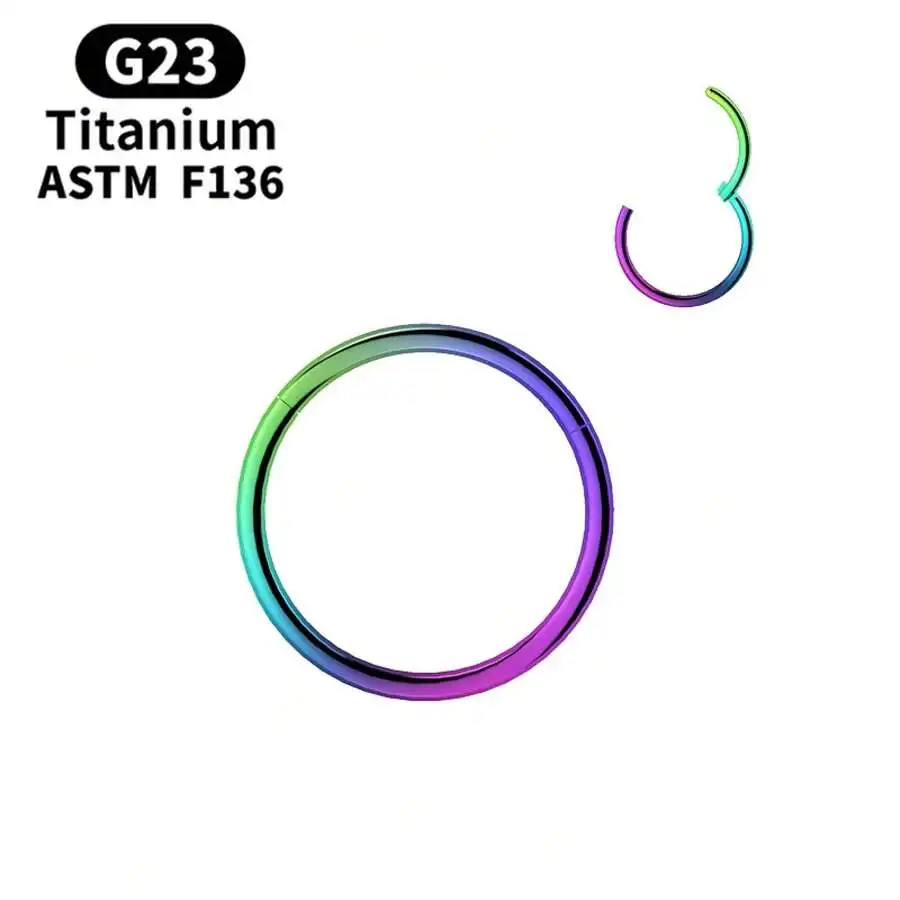 G23 Titanium Small Circle Nose - Body Jewelry And Earrings ulasan dan harga