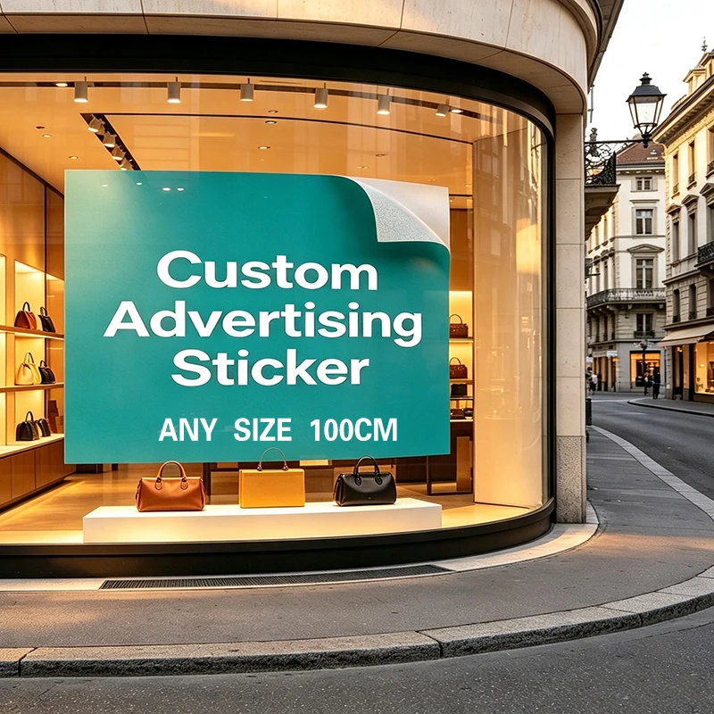 Any Size 100cm Custom Stickers Suitable Hotel Homestay Decoration School Travel Group Commercial Promotion Discount Promotion