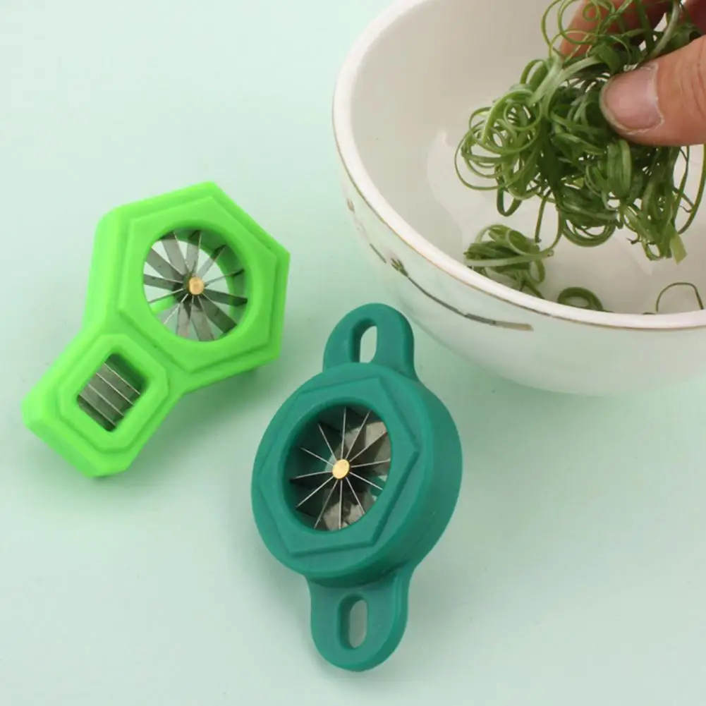 Onion Cutter Onion Flower Cutter Shredded Green Onion Shredder Slicer Graters Manual Vegetable Cutter Mini Kitchen Accessories