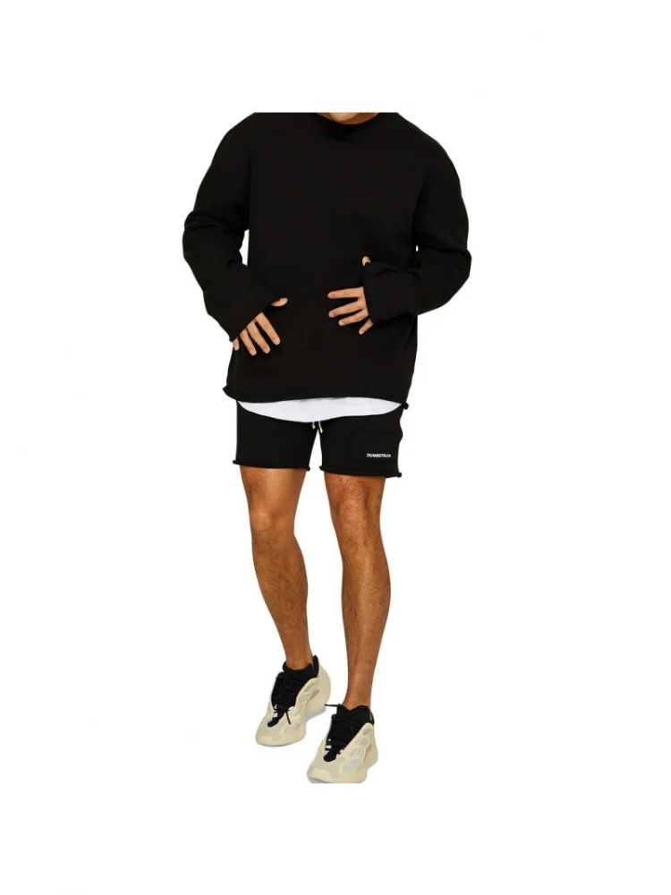 Nuovo set da allenamento allentato casual per abbigliamento sportivo Muscle Fitn Brothers per uomo, attrezzatura da palestra per corsa invernale, per il tempo libero