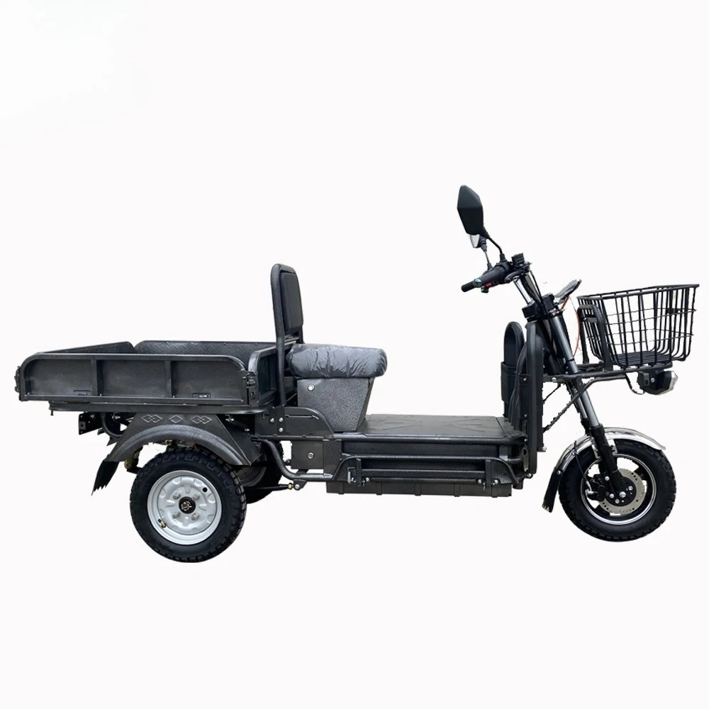 High Speed Three Wheel Electric Scooter 1000w 45km/h 72V 50Ah Electric Tricycle Bike