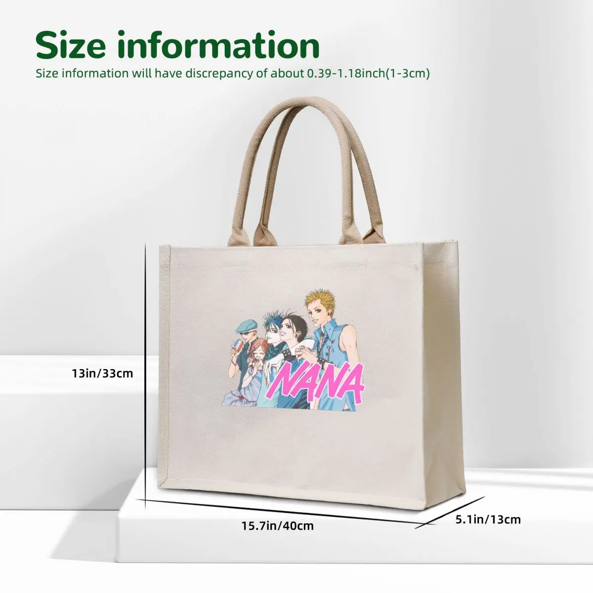 Nana Tote Bag shopping bag free delivery bags large tote bag canvas bags