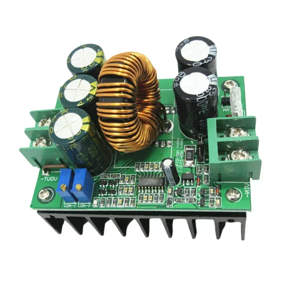 1200W DC-DC Converter Boost Power Module 12V-60V 12V 36V To 12V-80V 20A 24V 48V 72V Step-up Power 20A Non-isolated Boost Module