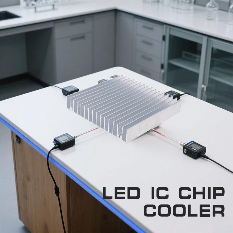 Extruded Aluminum Alloy Heatsink For High Power LED IC Chip Cooler Radiator Heat Sink