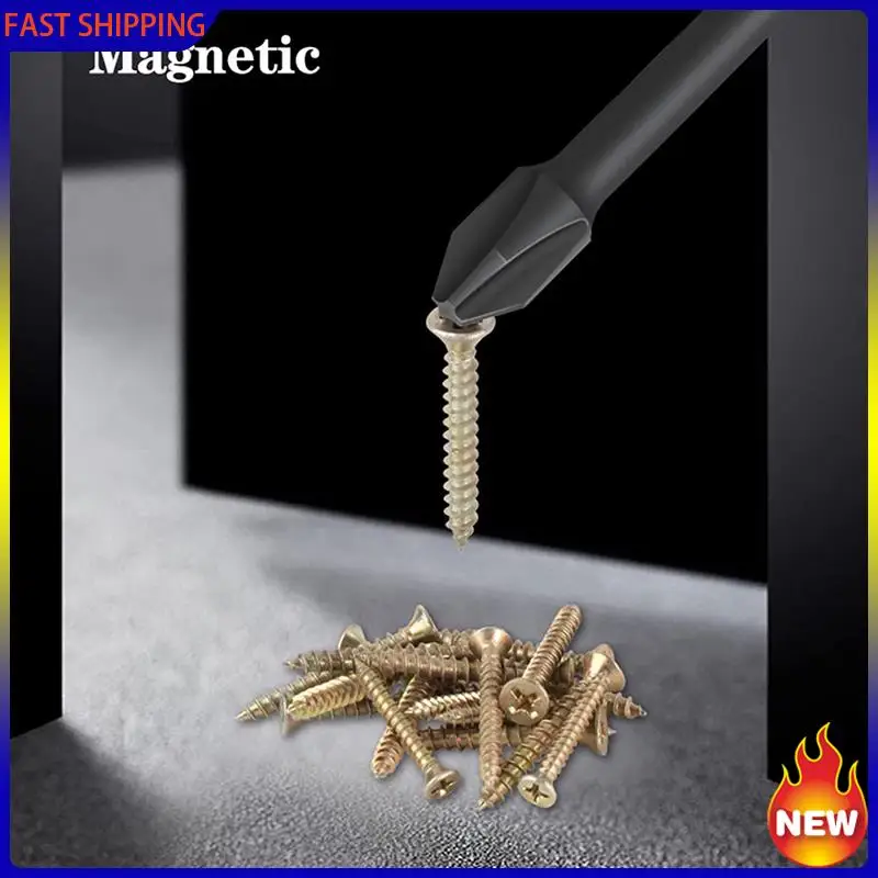 Gorący Trend - Magnetyczny Zestaw Bitów do Wkrętaka, Antypoślizgowy Magnetyczny Zestaw Wiertarski, Magnetyczny S2 Impact, Mocne Magnetyczne Bit PH2, 12 SZT.