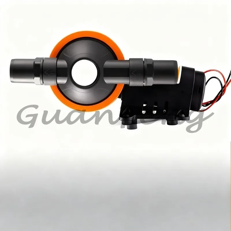 12V 24V Self Priming Toilet Waste Slurry Pump, Portable Sewage Transfer Pump for Toilet Waste