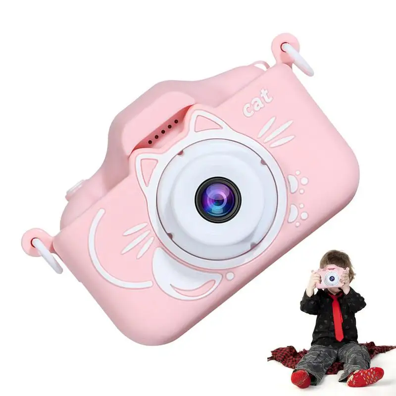 Silicone Kids Camera Cover Kids Video Camera Waterproof Case Digital Kids Video Camera Indoor Action Cameras Christmas Gifts