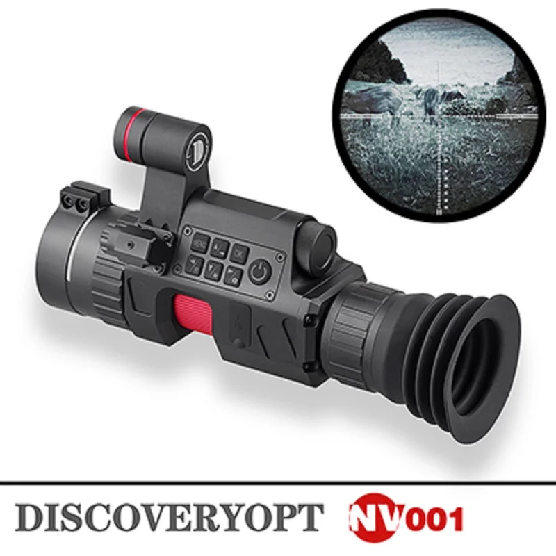 

Discovery NV001 Night Vision Scope 6 Hours Standby Time 32G 1080P HD Infrared Video Photo Recording All in 1 for Hunting