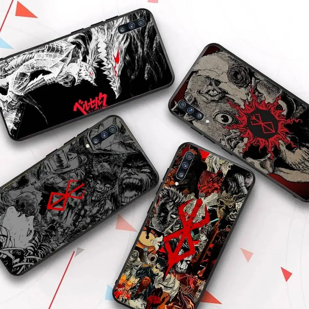 Funda de teléfono Anime Berserk Guts para Samsung A 52 53 21 32 13 12 71 31 51 40 72 73 70 22 42 50 30 20 21