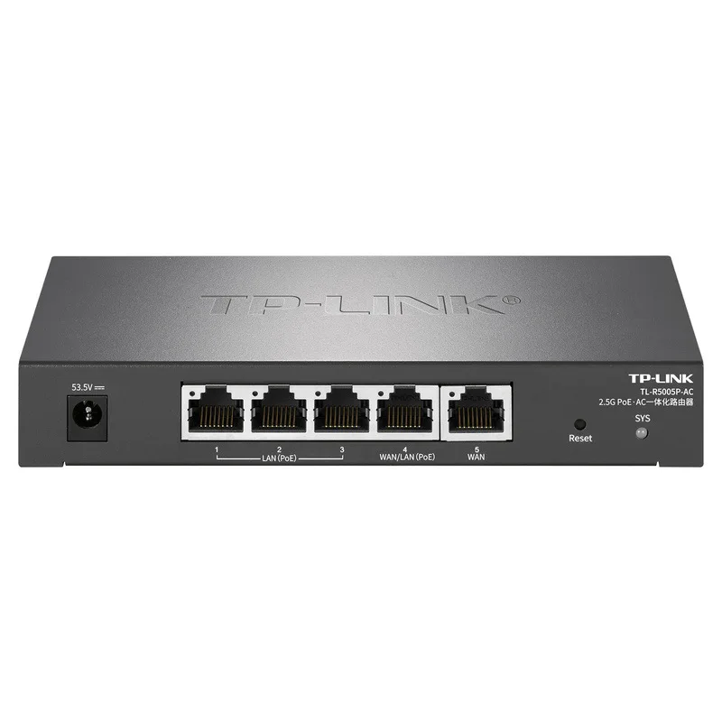 TP-Link 5-port 2.5G Router POE Switch Web Network Management Hosting AP Management NAS High-speed Transmission 5X2500/1000Mbps