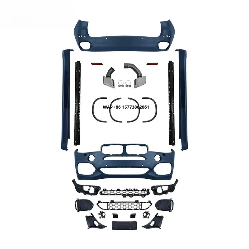 

Body Kit Car Parts Car Bumpers Suitable for 14-18 X5 Surrounds for F15 Modified MT Front and Rear Bumpers Assembly