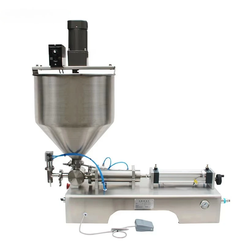 

Factory Price Liquid Paste Mineral Water Filling Machine Pneumatic Small Sauce Honey Quantitative Semi-Automatic