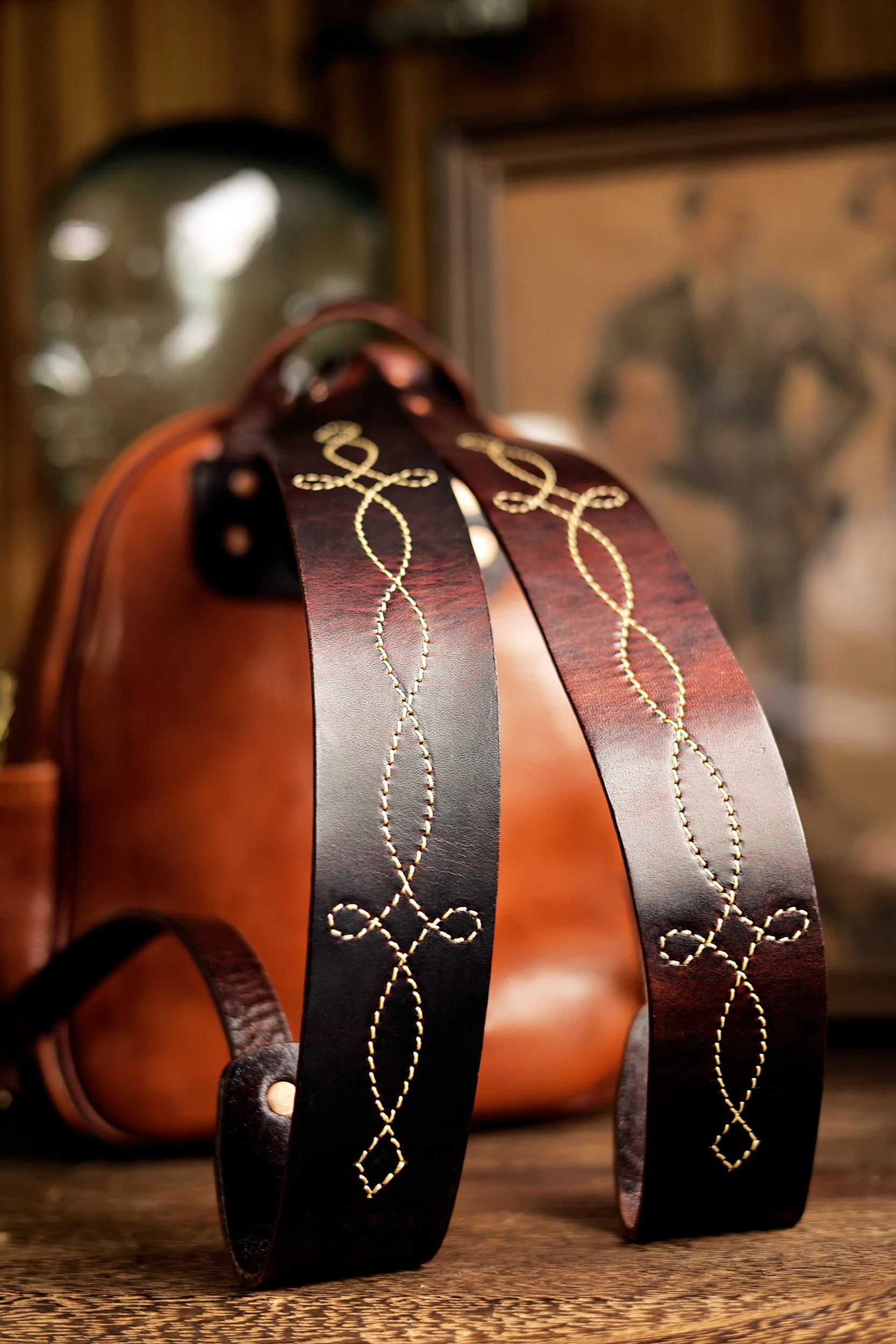 Casual travel vintage vegetable tanned cowhide women's cute backpack fashion luxury handmade genuine leather female schoolbag