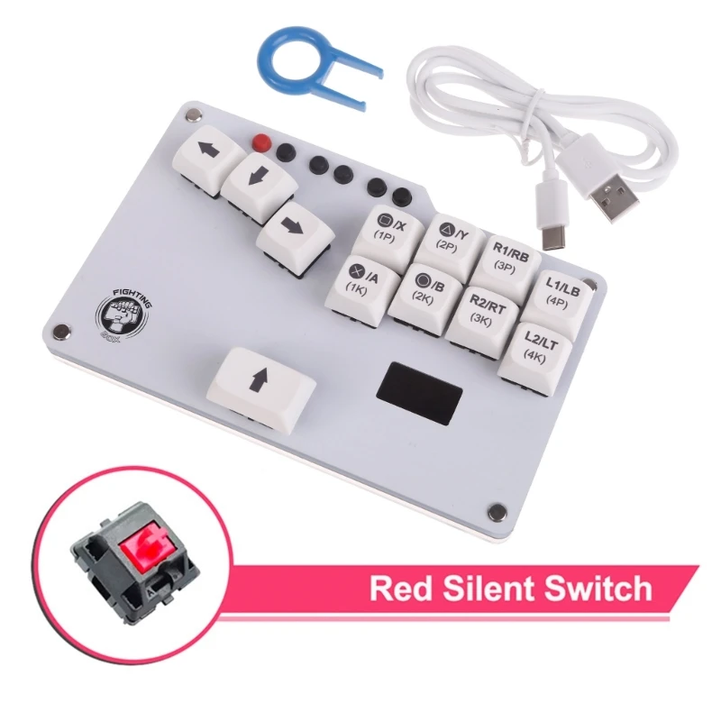 

Gamepad Keyboard with Multiple Input Modes FitFor Arcade JoysticksStreet Fighter Dropship