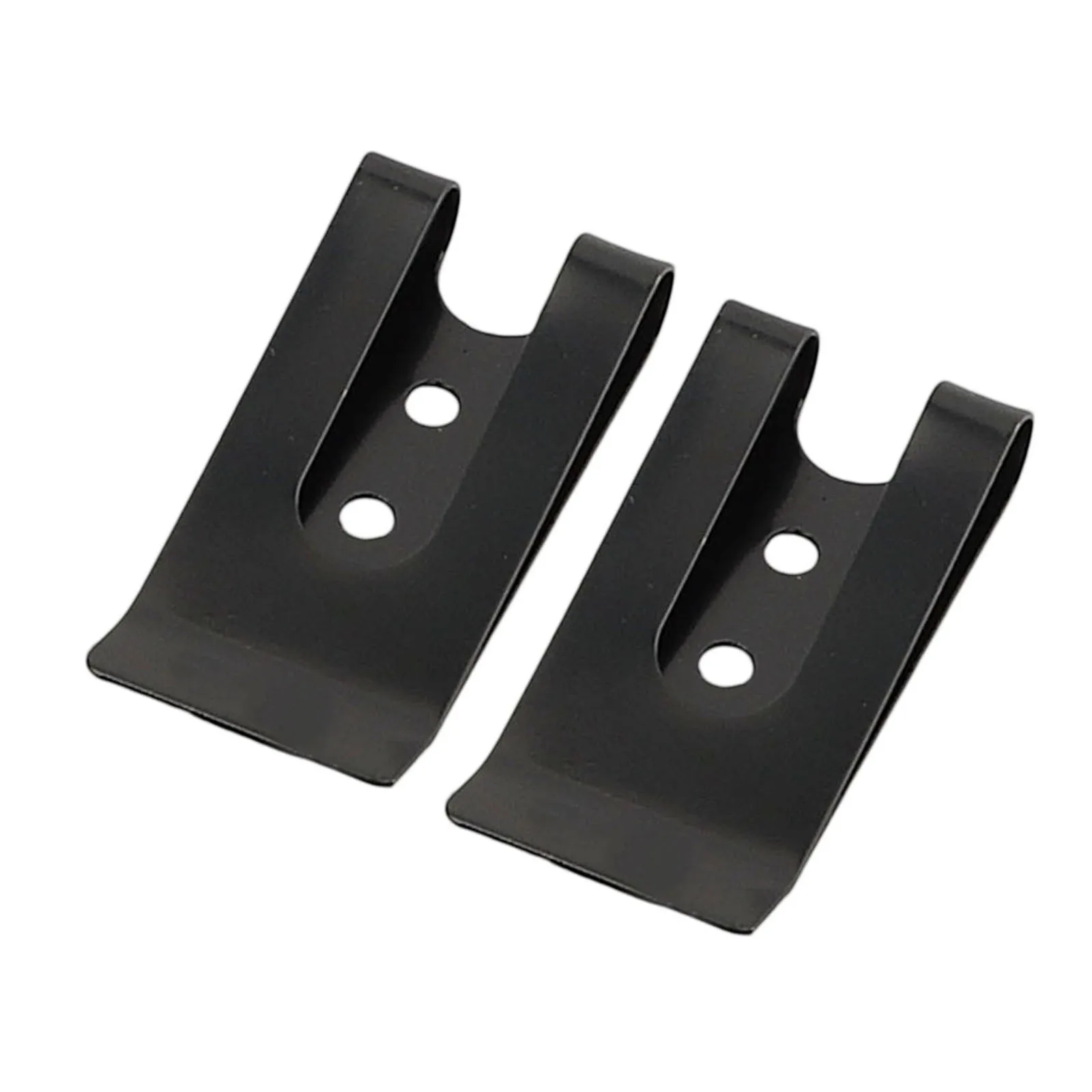 2Pcs Belt Clip Hook Sheath Belt Clip Buckle Clip Holster Manganese Steel 57.26mm Spare Tools For Clips Wallet Pouche Sheath