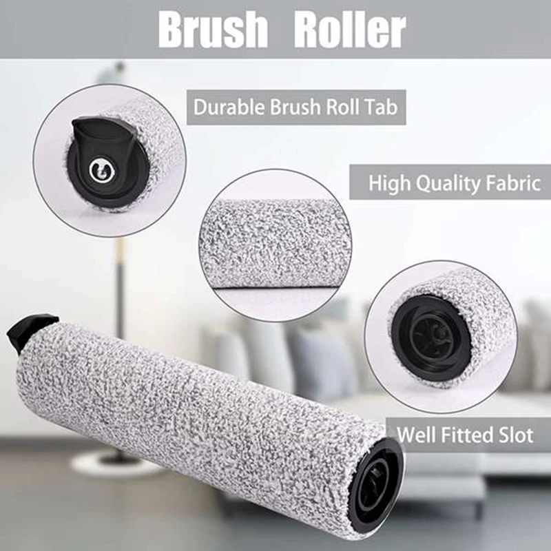 2 Pack Replacement Brush Roller for Tineco IFloor 3/ Floor One S3 Wet Dry Cordless Vacuum Cleaner Accessories