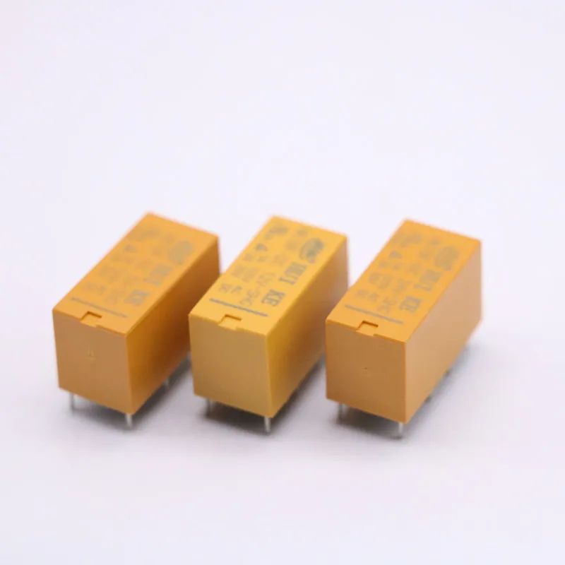 5PCS Relays HK19F-DC3V/DC5V/DC9V/DC12V/24V-SHG 8-Pin 2A Relays 2 open and 2 close two group conversion