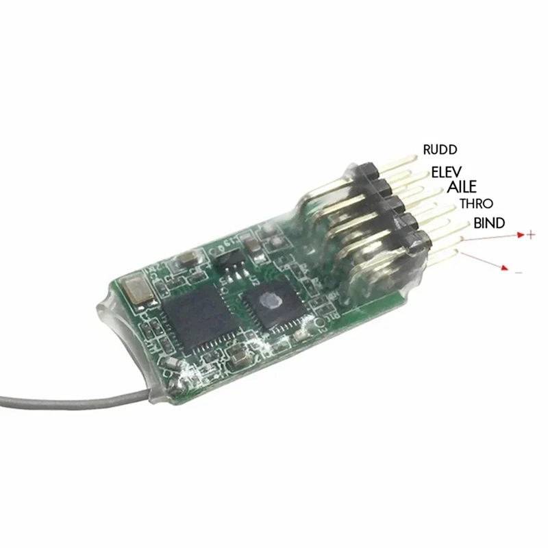 4100E 2.4Ghz 4CH Receiver DSM2 Mini FULL RANGE DS-MX/DS-M2 For Drone JR/ Transmitter