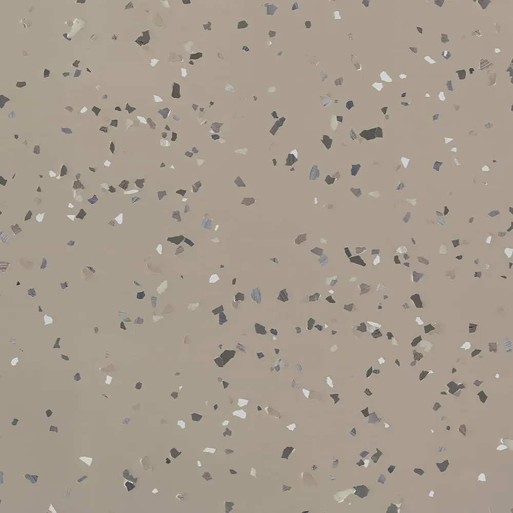 أطقم المطاعم 381086 طلاء أرضية جراج من البولي كورامين RockSolid، طقم سيارة واحد، رمادي حديث عالي اللمعان