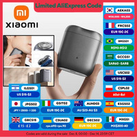 XIAOMI MIJIA S200 Electric Shavers Portable IPX7 Washable Dry Wet Razor Beard Trimmer Cutter Rechargeable For Men Razors Machine