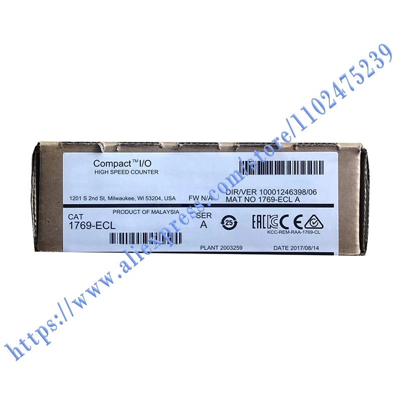 Brand New Original 1769-ECL 1769-CRR3 1769-CRL3 , One Year Warranty, Fast Shipping