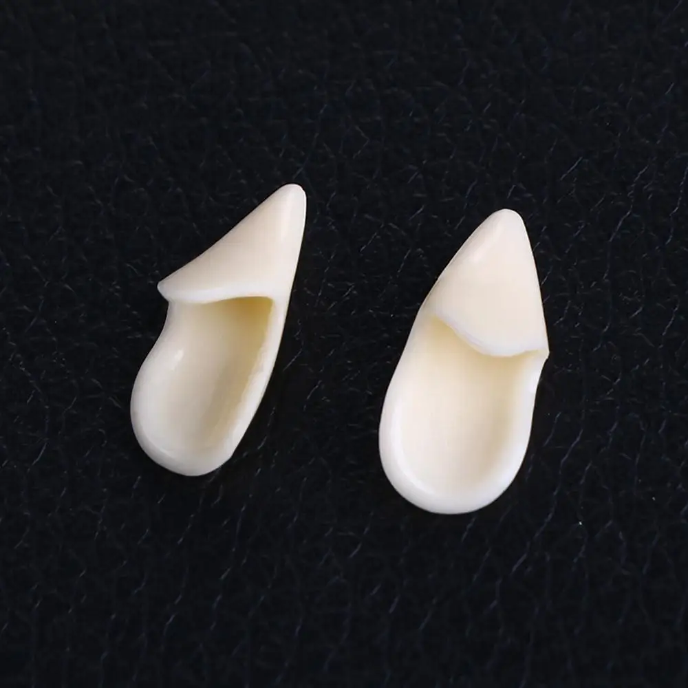 Canine Fake Tooth Props Devil Fangs Dentures Teeth Cosplay Party Props Halloween Fangs Fangs Toys 2pcs Teeth Safe Resin Fangs