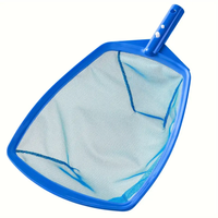 Swimming Pool Leaf Rake Mesh Skimmer Net Pole Swimming Pool Spa Cleaning Skimmer Cleaning Tool With V Clip